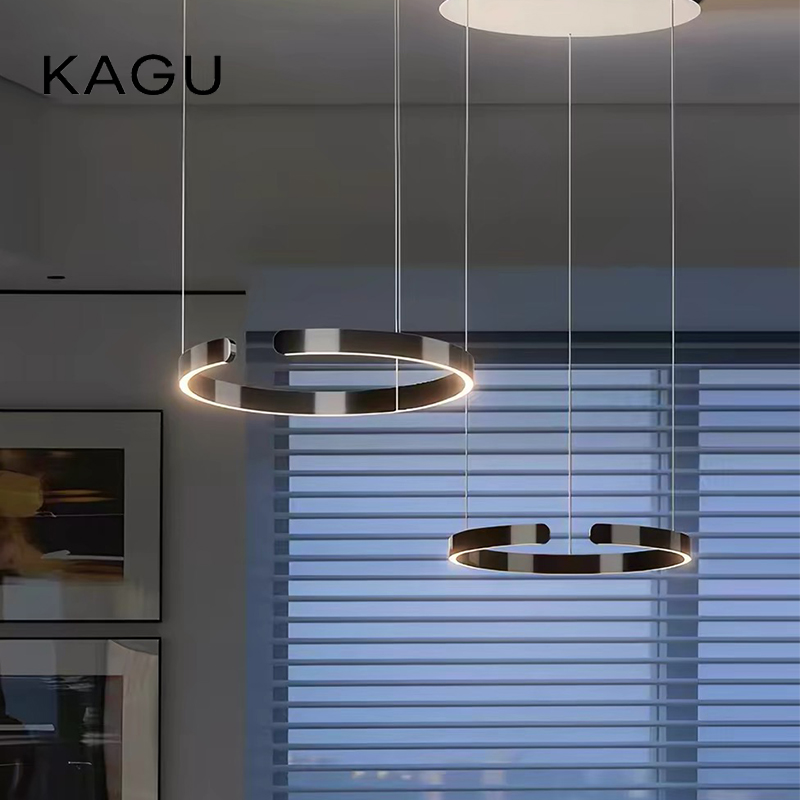 Kitchen Uncle - Modern Ring Pendant Lamp Remote Control