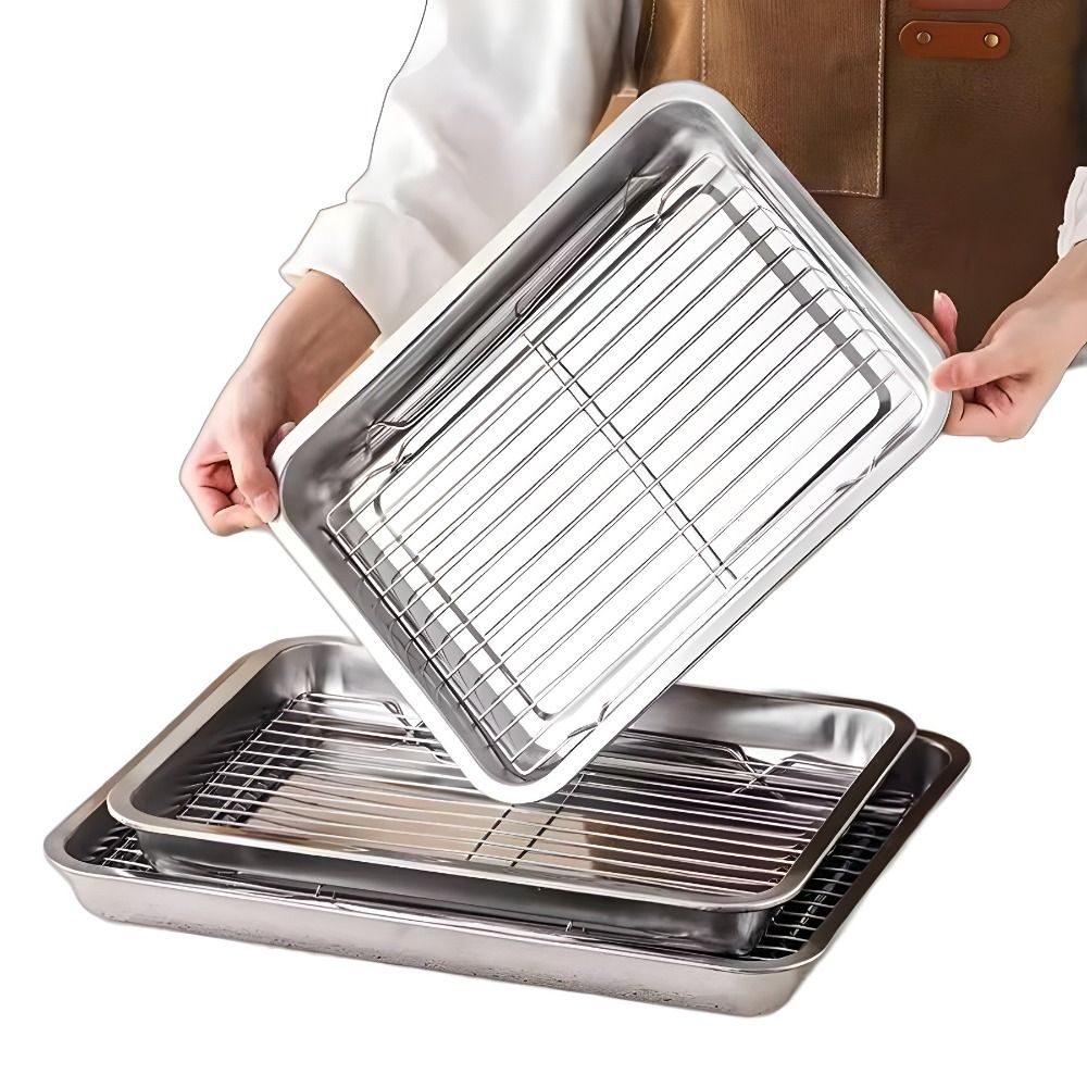 Portable Non-Stick Stainless S - огляд і ціна Kitchen Baking Rack