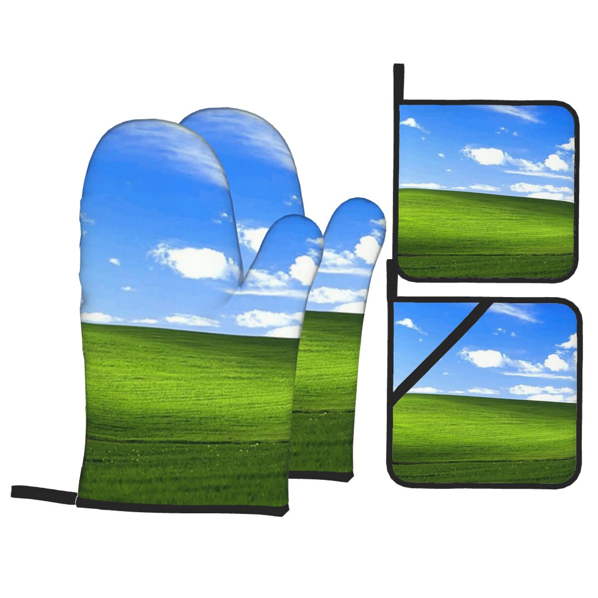 Windows XP Background Oven Mit - огляд і ціна Kitchen Baking Background