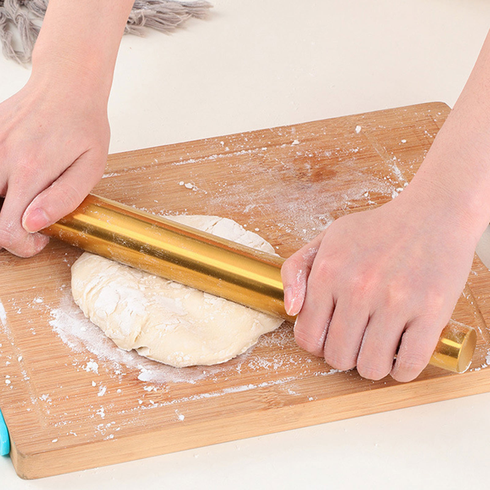Gold Rolling Pin Baking Tool C - огляд і ціна Kitchen Roller Baking