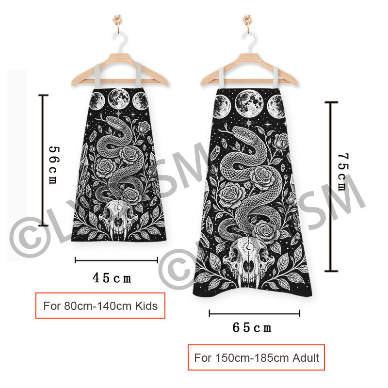 Gothic Witch Occult Apron Snak - огляд і ціна Kitchen Witch Baking